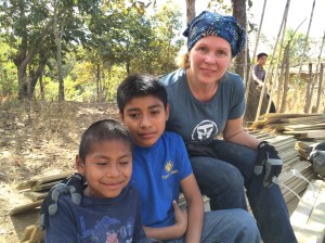 getting to know the children there